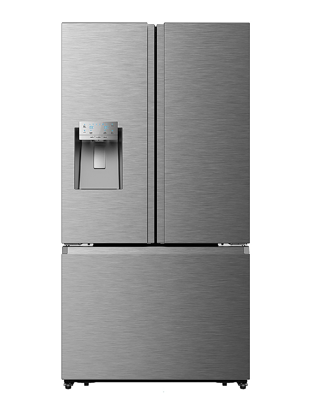 Hisense 536L French-door refrigerator with water and ice dispenser